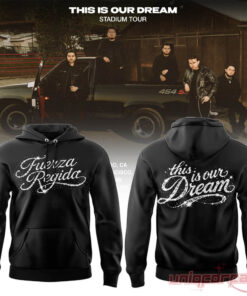Fuerza Regida This is Our Dream Tour Black 2026 Special Edition Hoodie