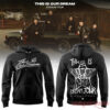 Fuerza Regida This is Our Dream Tour Black 2026 Special Edition Hoodie with script text front and sketched star back