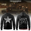 Fuerza Regida This is Our Dream Tour Black 2026 Special Edition Hoodie with a white star front and a large FR back logo