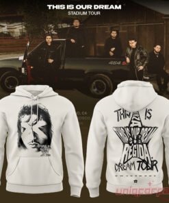 Fuerza Regida White This is Our Dream Tour 2026 Edition Hoodie