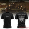 Fuerza Regida “This is Our Dream Tour” Edition Shirt in black with a minimalist chest print and large tour date back