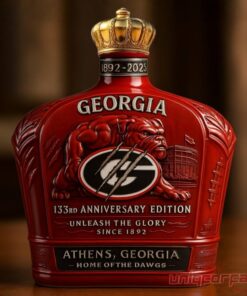 Georgia Bulldogs 133rd Anniversary Whiskey Bottle – Limited Edition