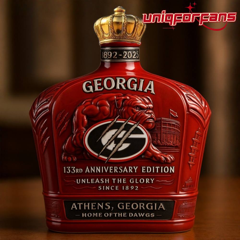 Georgia Bulldogs 133rd Anniversary Whiskey Bottle - Limited Edition Georgia Bulldogs 133rd Anniversary Whiskey Bottle - Limited Edition