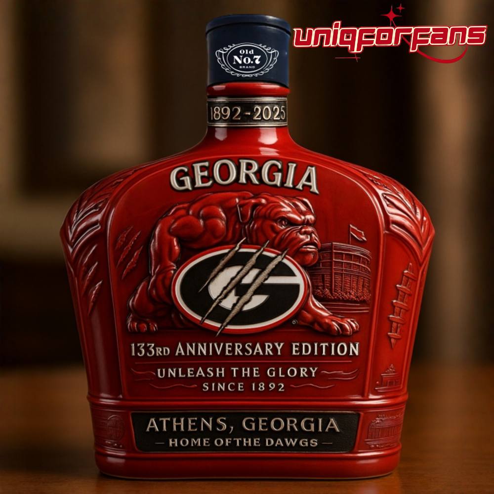 Georgia Bulldogs 133rd Anniversary Whiskey Bottle - Limited Edition Georgia Bulldogs 133rd Anniversary Whiskey Bottle - Limited Edition