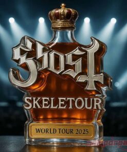 Ghost Band Skeletour World Tour 2025 Limited Edition Whiskey Bottle