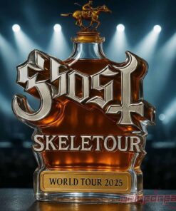 Ghost Band Skeletour World Tour 2025 Limited Edition Whiskey Bottle