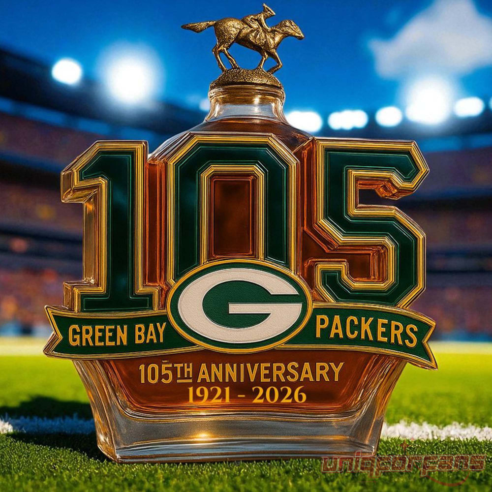 Green Bay Packers 105th Anniversary Limited Edition Whiskey Bottle Green Bay Packers 105th Anniversary Limited Edition Whiskey Bottle