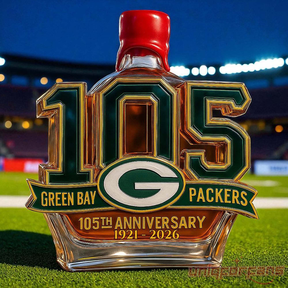 Green Bay Packers 105th Anniversary Limited Edition Whiskey Bottle Green Bay Packers 105th Anniversary Limited Edition Whiskey Bottle