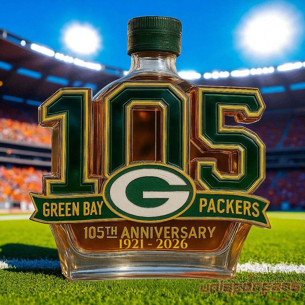 Green Bay Packers 105th Anniversary Limited Edition Whiskey Bottle Green Bay Packers 105th Anniversary Limited Edition Whiskey Bottle