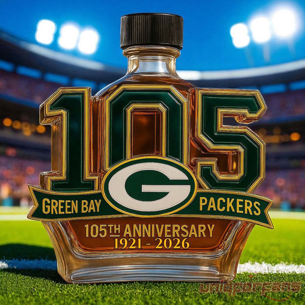 Green Bay Packers 105th Anniversary Limited Edition Whiskey Bottle Green Bay Packers 105th Anniversary Limited Edition Whiskey Bottle