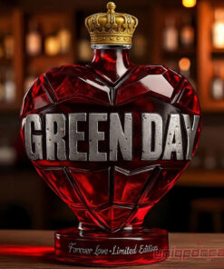 Green Day Forever Love Limited Edition Whiskey Bottle
