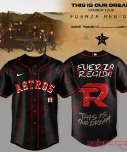Houston Astros x Fuerza Regida 2026 This Is Our Dream Stadium Tour Jersey