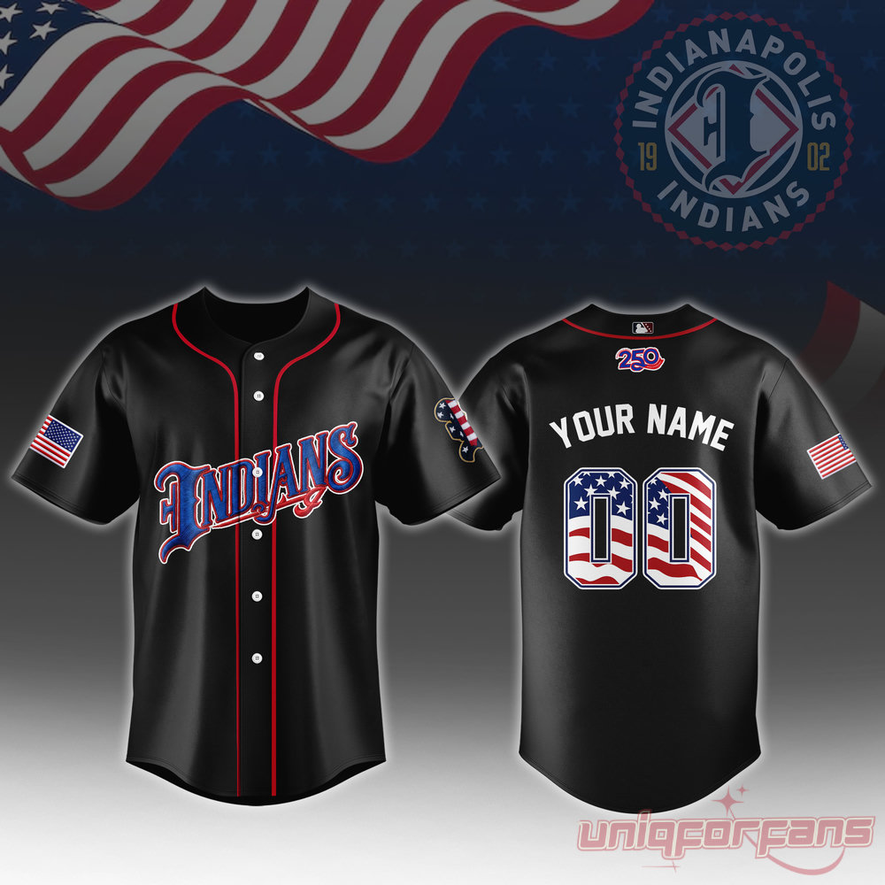 Indianapolis Indians 250th Anniversary 4th of July Jersey Indianapolis Indians 250th Anniversary 4th of July Jersey