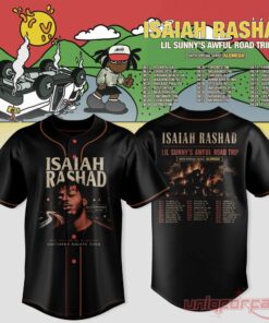 Isaiah Rashad Lil Sunny’s Awful Road Trip Tour Baseball Jersey
