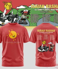 Isaiah Rashad Lil Sunny’s Awful Road Trip Tour Edition Tee