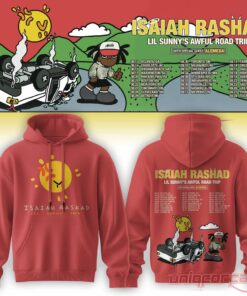 Isaiah Rashad Lil Sunny’s Awful Road Trip Tour Limited Hoodie
