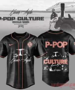 Karan Aujla P-Pop Culture World Tour Baseball Jersey