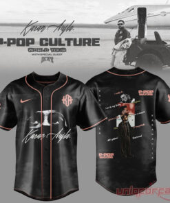 Karan Aujla P-Pop Culture World Tour Baseball Jersey