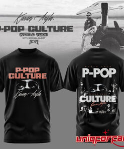 Karan Aujla P-Pop Culture World Tour Blackout Limited Edition 3D T-shirt Karan Aujla P-Pop Culture World Tour Blackout Limited Edition 3D T-shirt