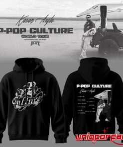 Karan Aujla P-Pop Culture World Tour Shadow Limited Hoodie