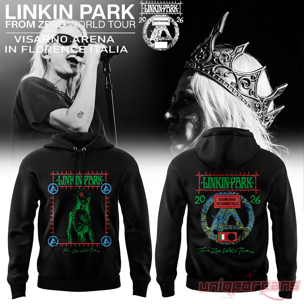Linkin Park From Zero World Tour 2026 At Visarno Arena Limited Edition Hoodie Linkin Park From Zero World Tour 2026 At Visarno Arena Limited Edition Hoodie