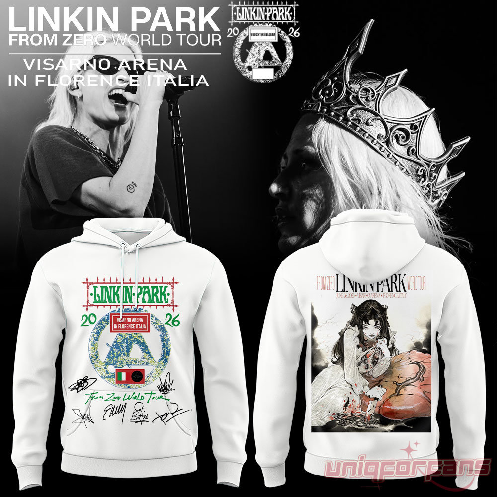 Linkin Park From Zero World Tour 2026 At Visarno Arena Limited Edition Hoodie Linkin Park From Zero World Tour 2026 At Visarno Arena Limited Edition Hoodie