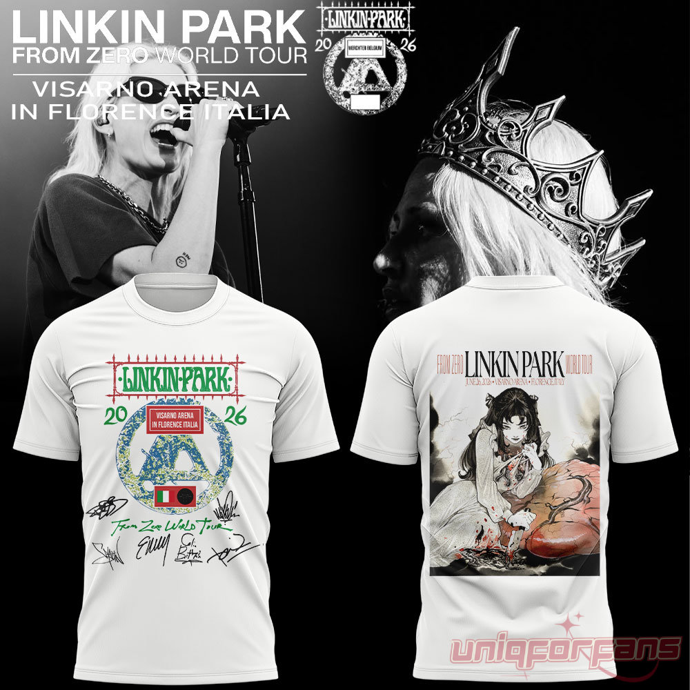 Linkin Park From Zero World Tour 2026 At Visarno Arena Limited Edition Shirt Linkin Park From Zero World Tour 2026 At Visarno Arena Limited Edition Shirt