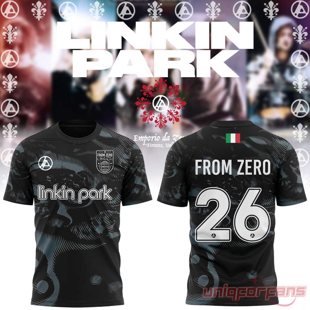 Linkin Park From Zero World Tour 2026 Collection Tee Linkin Park From Zero World Tour 2026 Collection Tee