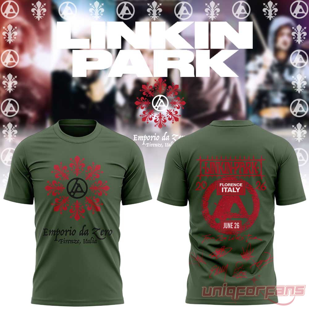 Linkin Park From Zero World Tour 2026 Collection Tee Linkin Park From Zero World Tour 2026 Collection Tee
