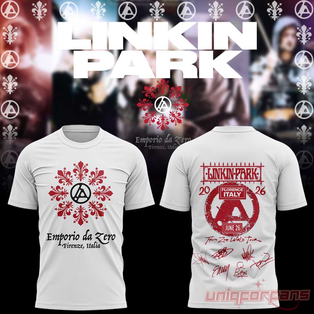 Linkin Park From Zero World Tour 2026 Collection Tee Linkin Park From Zero World Tour 2026 Collection Tee