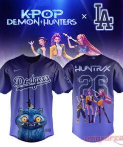 Los Angeles Dodgers Kpop Demon Hunters 2026 Edition Jersey