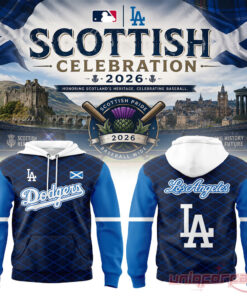 Los Angeles Dodgers Scottish Celebration 2026 Hoodie
