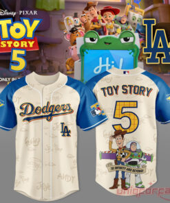 Los Angeles Dodgers x Toy Story 5 Theme Nights Baseball Jersey