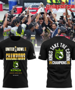 Louisville Kings Limited Edition 2026 United Bowl CHAMPIONS 3D T-Shirt Louisville Kings Limited Edition 2026 United Bowl CHAMPIONS 3D T-Shirt