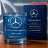 Mercedes Benz 100th Years Anniversary Whiskey Glass