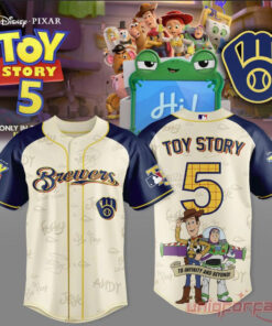 Milwaukee Brewers x Toy Story 5 Theme Nights Limited Jersey