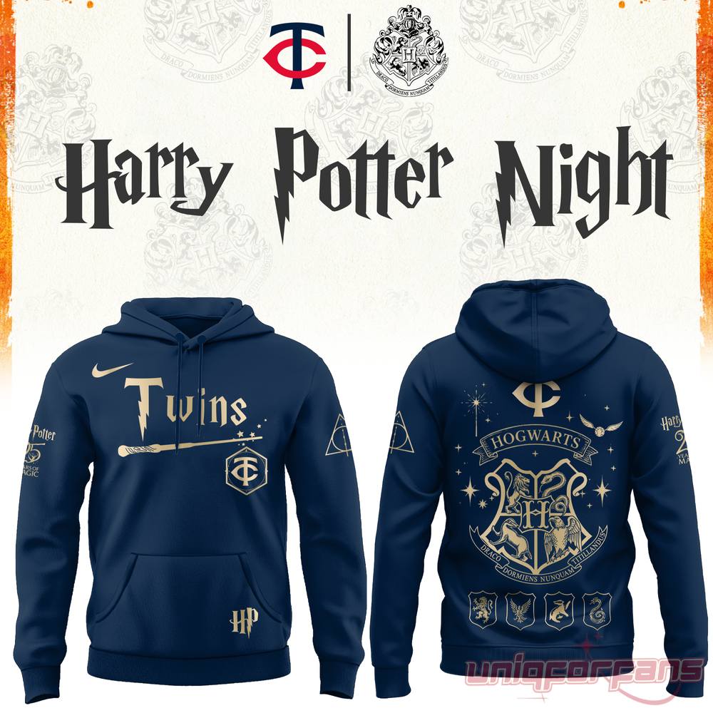 Minnesota Twins Baseball Harry Potter Limited Edition Hoodie Minnesota Twins Baseball Harry Potter Limited Edition Hoodie