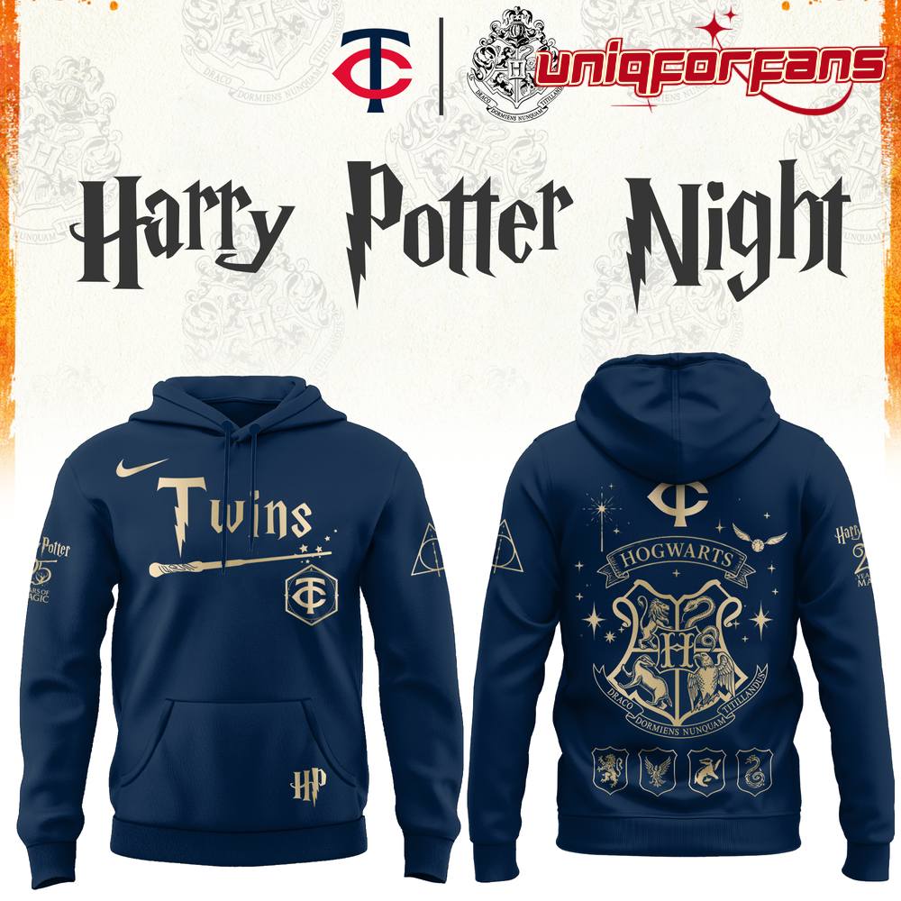 Minnesota Twins Baseball Harry Potter Limited Edition Hoodie Minnesota Twins Baseball Harry Potter Limited Edition Hoodie
