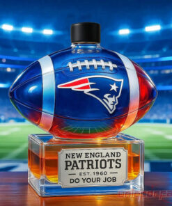 New England Patriots Legacy of the Patriots Whiskey Bottle New England Patriots Legacy of the Patriots Whiskey Bottle