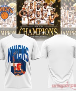 New York Knicks 2026 NBA Champions T-shirt