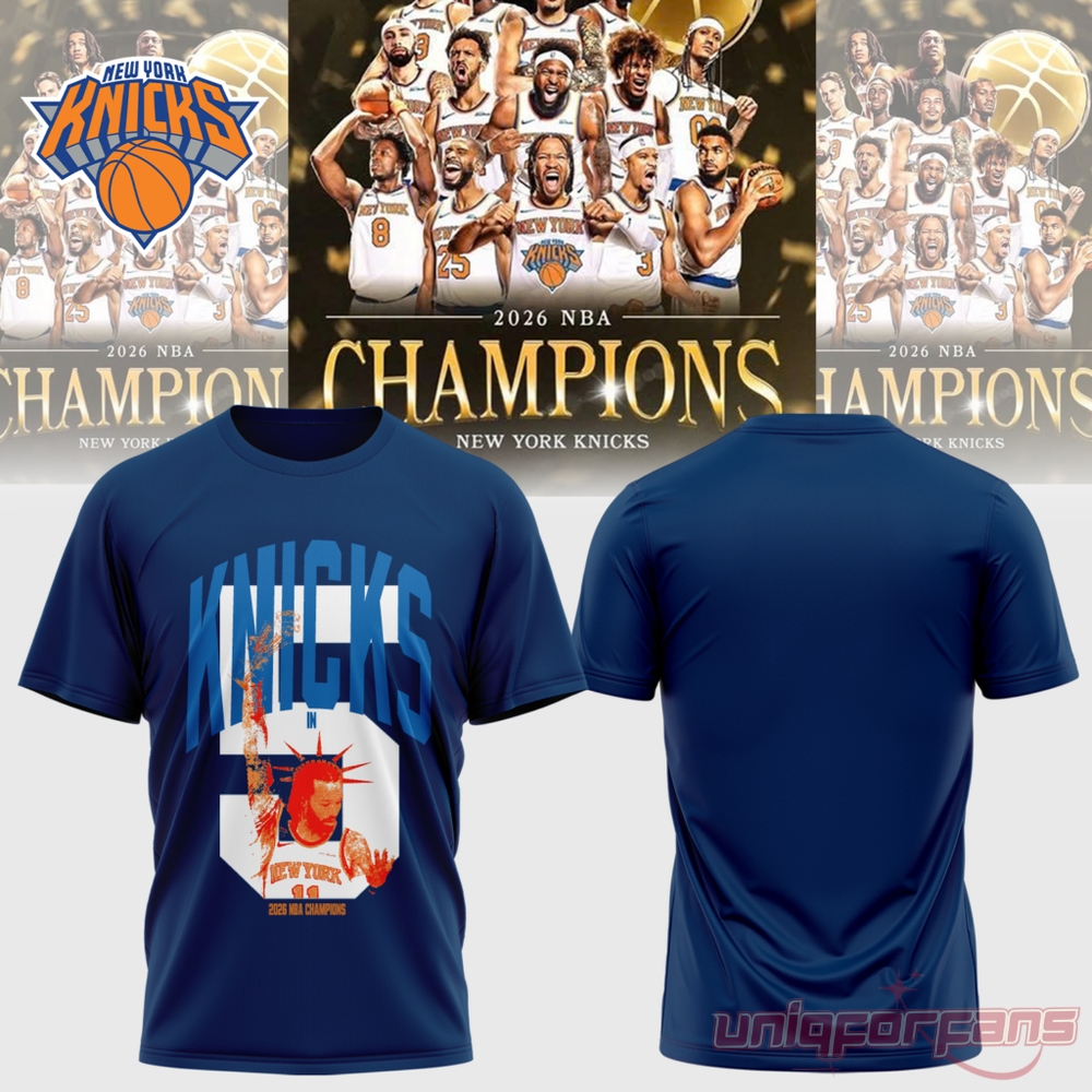 New York Knicks 2026 NBA Champions T-shirt New York Knicks 2026 NBA Champions T-shirt