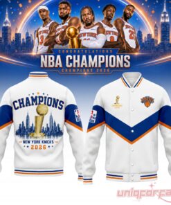 New York Knicks 2026 NBA Champions Bomber Jacket