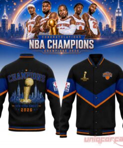 New York Knicks 2026 NBA Champions Bomber Jacket