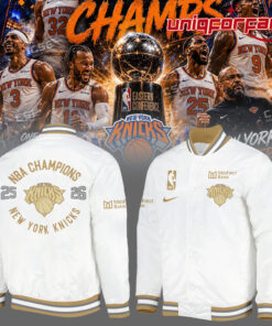 New York Knicks 2026 NBA Champions Finals Bomber Jacket