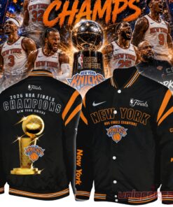 New York Knicks 2026 NBA Champions Finals Bomber Jacket