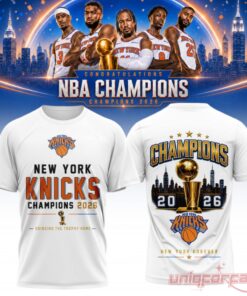 New York Knicks 2026 NBA Champions New York Forever 3D T-shirt