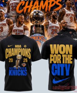 New York Knicks 2026 NBA Finals Champions 3D T-shirt