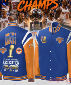New York Knicks 2026 National Basketball Association Champions Bomber Jacket