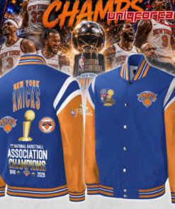 New York Knicks 2026 National Basketball Association Champions Bomber Jacket New York Knicks 2026 National Basketball Association Champions Bomber Jacket