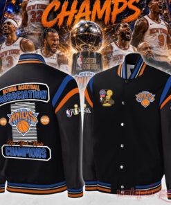 New York Knicks 2026 National Basketball Association Champions Bomber Jacket